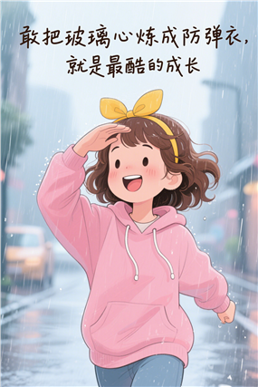 卡通治愈系AI插画设计图片